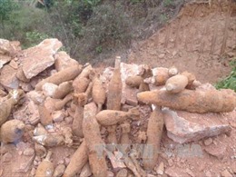 Quảng Ninh: Phát hiện hầm đạn pháo ở trường bắn của quân Pháp thời chiến tranh