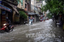 Hà Nội còn 18 điểm có nguy cơ ngập úng cao khi mưa lớn
