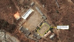 Triều Tiên đột ngột biến bãi thử hạt nhân thành... sân bóng chuyền
