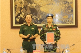 Thêm một sỹ quan Việt Nam tham gia gìn giữ hòa bình Liên hợp quốc 