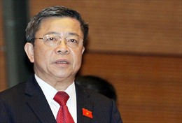 Sẽ trình Quốc hội xem xét tư cách đại biểu của ông Võ Kim Cự