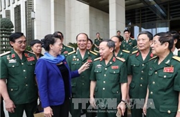 Chủ tịch Quốc hội gặp mặt cựu chiến binh Quân đoàn 2 