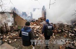 Nổ mìn ở miền Đông Ukraine, 2 nhân viên OSCE thương vong