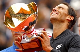 Rafa Nadal, tay vợt đầu tiên trong lịch sử vô địch 10 lần ở cùng một giải đấu