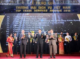 102 doanh nghiệp được tôn vinh tại Giải thưởng "Thương mại dịch vụ Việt Nam" 2016