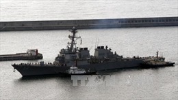 Hàn Quốc, Mỹ tập trận hải quân bắn đạn thật 