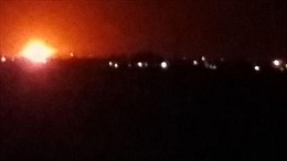 Nổ lớn rung chuyển sân bay Damascus, nghi bị Israel không kích
