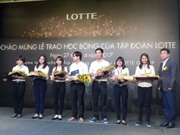 LOTTE Mart trao học bổng cho 50 sinh viên xuất sắc tại TP Hồ Chí Minh