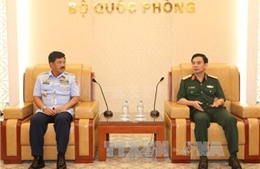 Trung tướng Phan Văn Giang tiếp Tham mưu trưởng Không quân Indonesia