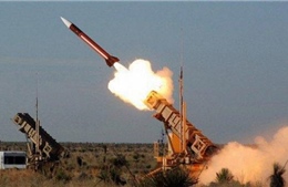 Tên lửa Patriot của Israel bắn hạ mục tiêu trên không 