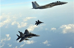 Căng thẳng trên Bán đảo Triều Tiên leo thang, Mỹ-Nhật tập trận trên không 