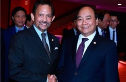 Thủ tướng Nguyễn Xuân Phúc gặp Quốc vương Brunei 