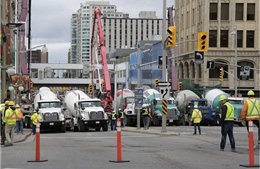 Trung tâm thủ đô Ottawa bị phong tỏa do sự cố rò rỉ khí ga 