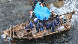 Bí ẩn ‘tàu ma’ chở thi thể người Triều Tiên trôi về vùng biển Nhật Bản