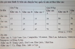 Hành khách Vietnam Airlines có thể mua hành lý ký gửi lên đến 100 kg