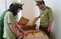 Thu giữ trên 58.000 quả trứng gà nhập lậu từ Trung Quốc