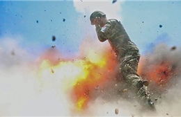 Bức ảnh bi tráng về khoảnh khắc cuối cùng của người lính Afghanistan