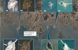 Rộ nghi vấn xung quanh việc Triều Tiên xây dựng đảo nhân tạo