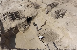 Ai Cập phát lộ tàn tích vườn mộ gần 4.000 năm tuổi