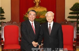 Tổng Bí thư Nguyễn Phú Trọng tiếp Chủ tịch Hạ viện Nhật Bản