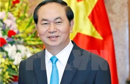 Chủ tịch nước Trần Đại Quang và Phu nhân thăm cấp Nhà nước tới CHND Trung Hoa