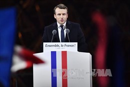 Bầu cử Tổng thống Pháp: Các nhà lãnh đạo châu Âu chúc mừng ông Emmanuel Macron
