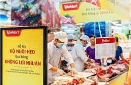 Nhiều siêu thị, doanh nghiệp tham gia giải cứu thịt lợn, bán hàng không lợi nhuận