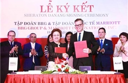 Tập đoàn BRG và Tập đoàn Marriott International công bố hợp tác dự án khách sạn Sheraton Đà Nẵng
