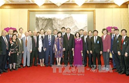 Chủ tịch nước Trần Đại Quang tiếp các nhân sĩ Trung Quốc