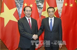 Chủ tịch nước hội kiến với Thủ tướng Quốc vụ viện Trung Quốc Lý Khắc Cường
