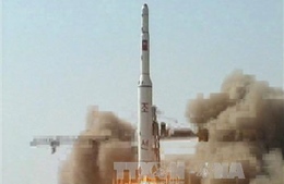 Tên lửa đạn đạo Triều Tiên đã &#39;mất tích&#39; trên bầu khí quyển?