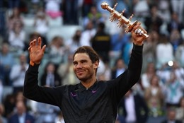 Vô địch Madrid Open 2017, Nadal san bằng kỷ lục của Djokovic