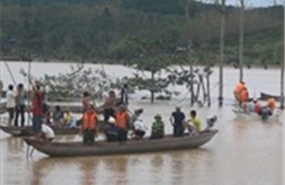 Tuyên Quang: Lật thuyền, một học sinh mất tích 