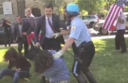 Vệ sĩ Tổng thống Erdogan bị tố đánh người biểu tình tại Mỹ