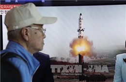 Mỹ xác nhận tên lửa Triều Tiên đã bay trở lại tầng khí quyển thành công