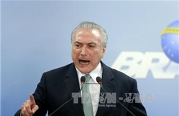 Tổng thống Brazil Temer tuyên bố sẽ không từ chức