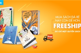 Tiki ra mắt chương trình ‘Freeship dù chỉ một cuốn sách’