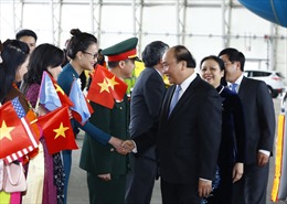 Những hình ảnh đầu tiên của Thủ tướng Nguyễn Xuân Phúc tại Hoa kỳ 