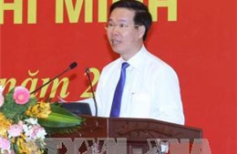 Trưởng Ban Tuyên giáo Trung ương gặp mặt Trưởng cơ quan đại điện Việt Nam ở nước ngoài