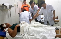 Quảng Ninh: Thang máy đứt cáp, 7 người bị thương  
