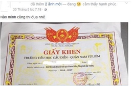 Khoe thành tích học tập của con có thể phạm luật: Quy định tốt nhưng không dễ thực hiện