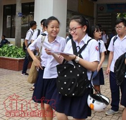 Kết thúc kỳ thi tuyển sinh lớp 10 tại TP Hồ Chí Minh: Thí sinh không nên quá lo lắng