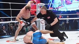 Võ sĩ MMA Nga phục thù, đánh bầm dập đối thủ Mỹ trong 25 giây