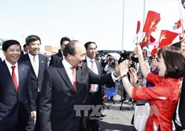 Những hình ảnh đầu tiên của Thủ tướng trong chuyến thăm chính thức Nhật Bản