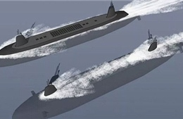 Trung Quốc phát triển tàu chiến có thể biến thành tàu ngầm tàng hình