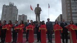 Khánh thành tượng Hồ Chí Minh tại quê hương Lenin