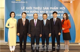 Thủ tướng Nguyễn Xuân Phúc dự lễ công bố đường bay tới Osaka