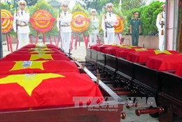 Bình Phước tổ chức lễ truy điệu, an táng 122 hài cốt liệt sĩ 
