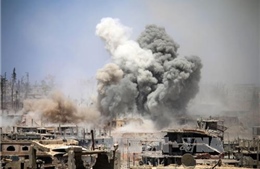 Liên quân không kích ở Raqqa, 7 dân thường thiệt mạng 