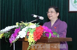 Phó Chủ tịch Thường trực Quốc hội Tòng Thị Phóng thăm và làm việc tại Thái Nguyên